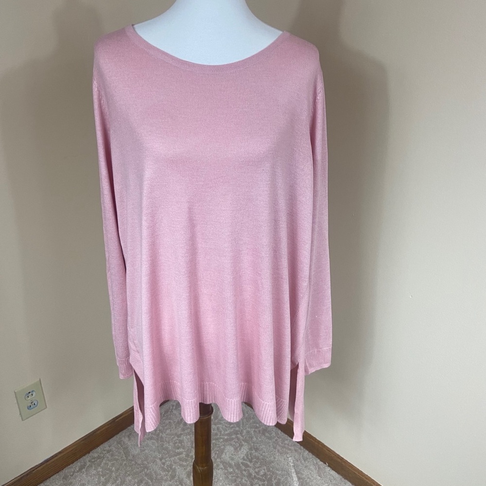 Long sweater longer in back than front